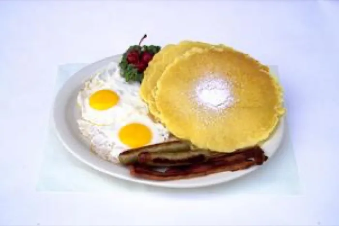Lumberjack breakfast at Connie's Restaurant